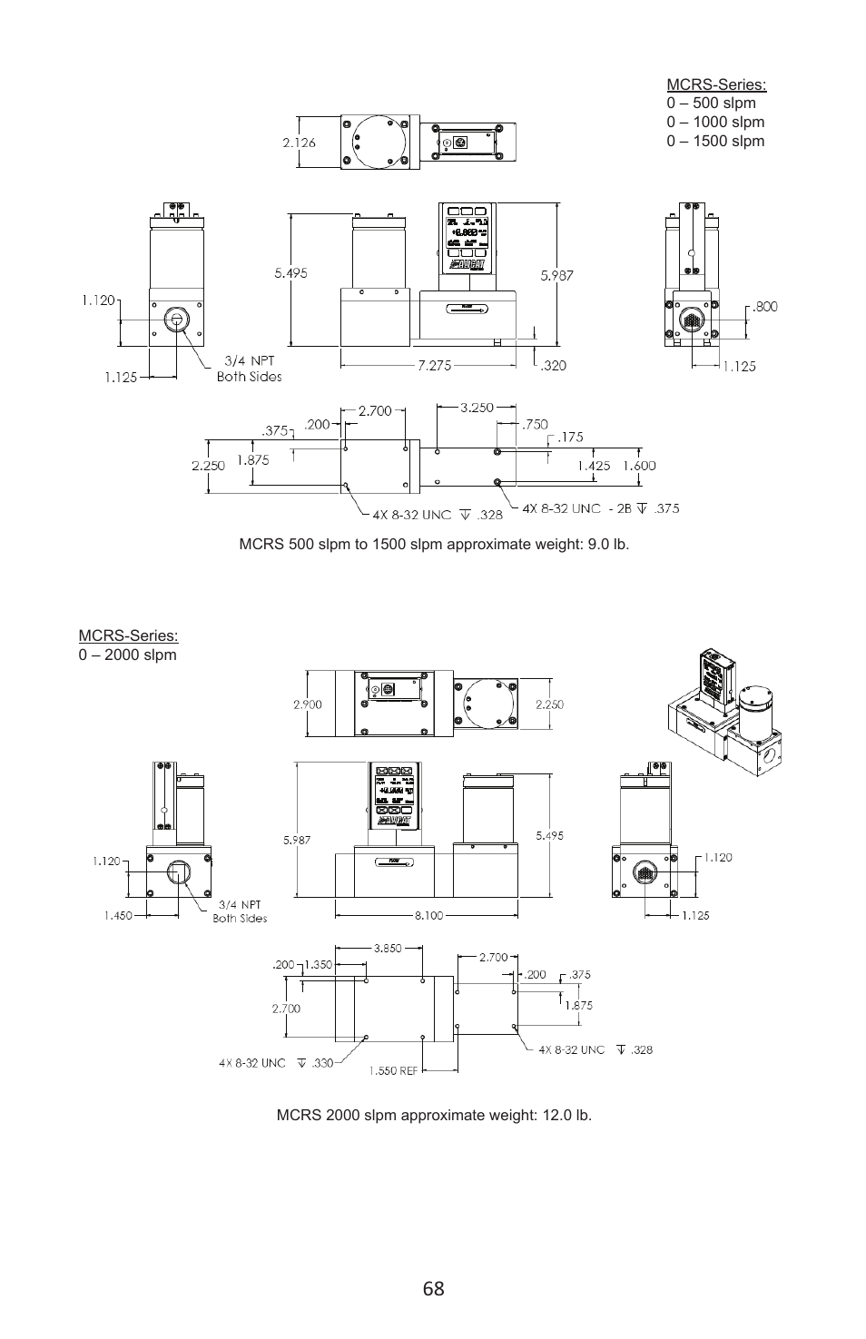 Alicat MC Series Mass Flow Controller User Manual | Page 68 / 88