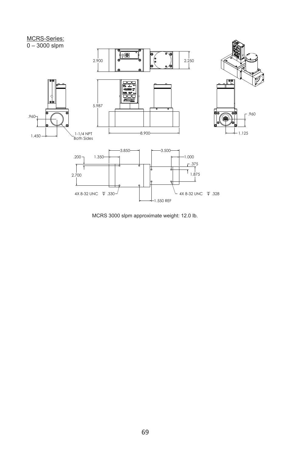 Alicat MC Series Mass Flow Controller User Manual | Page 69 / 88