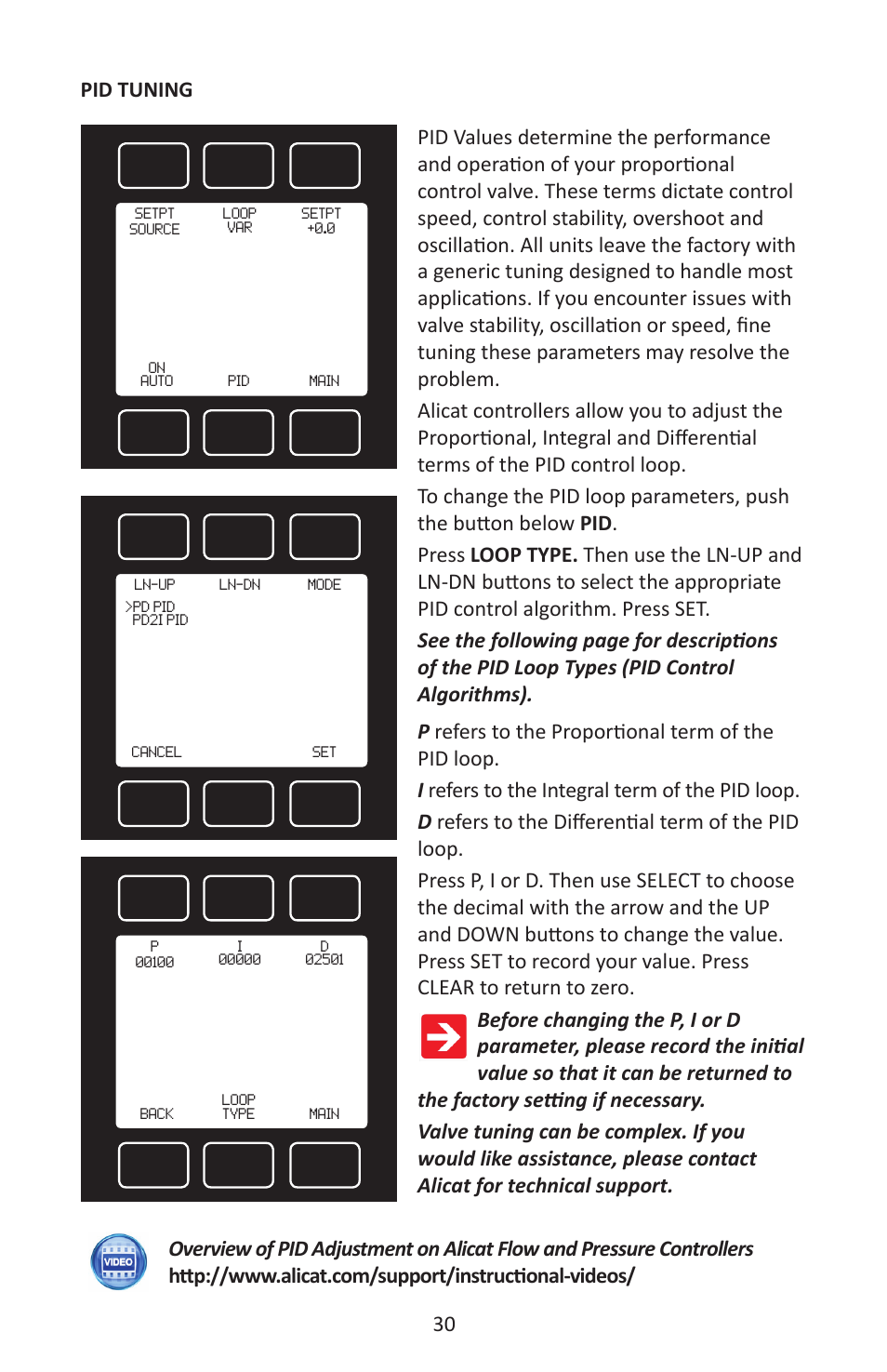 Alicat LC Series Liquid Flow Controller User Manual | Page 30 / 72