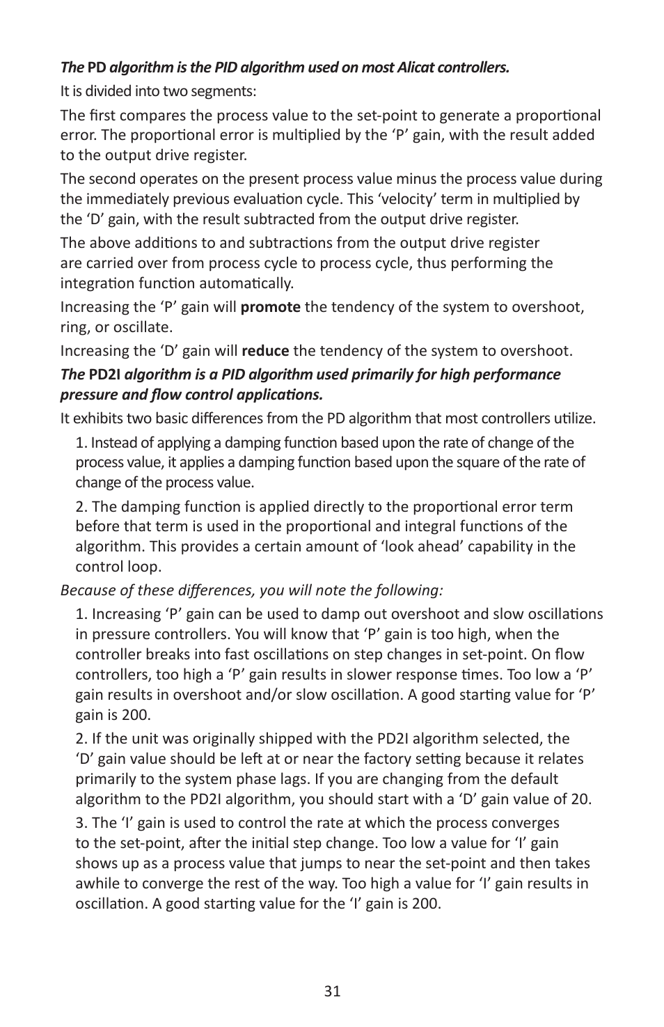 Alicat LC Series Liquid Flow Controller User Manual | Page 31 / 72