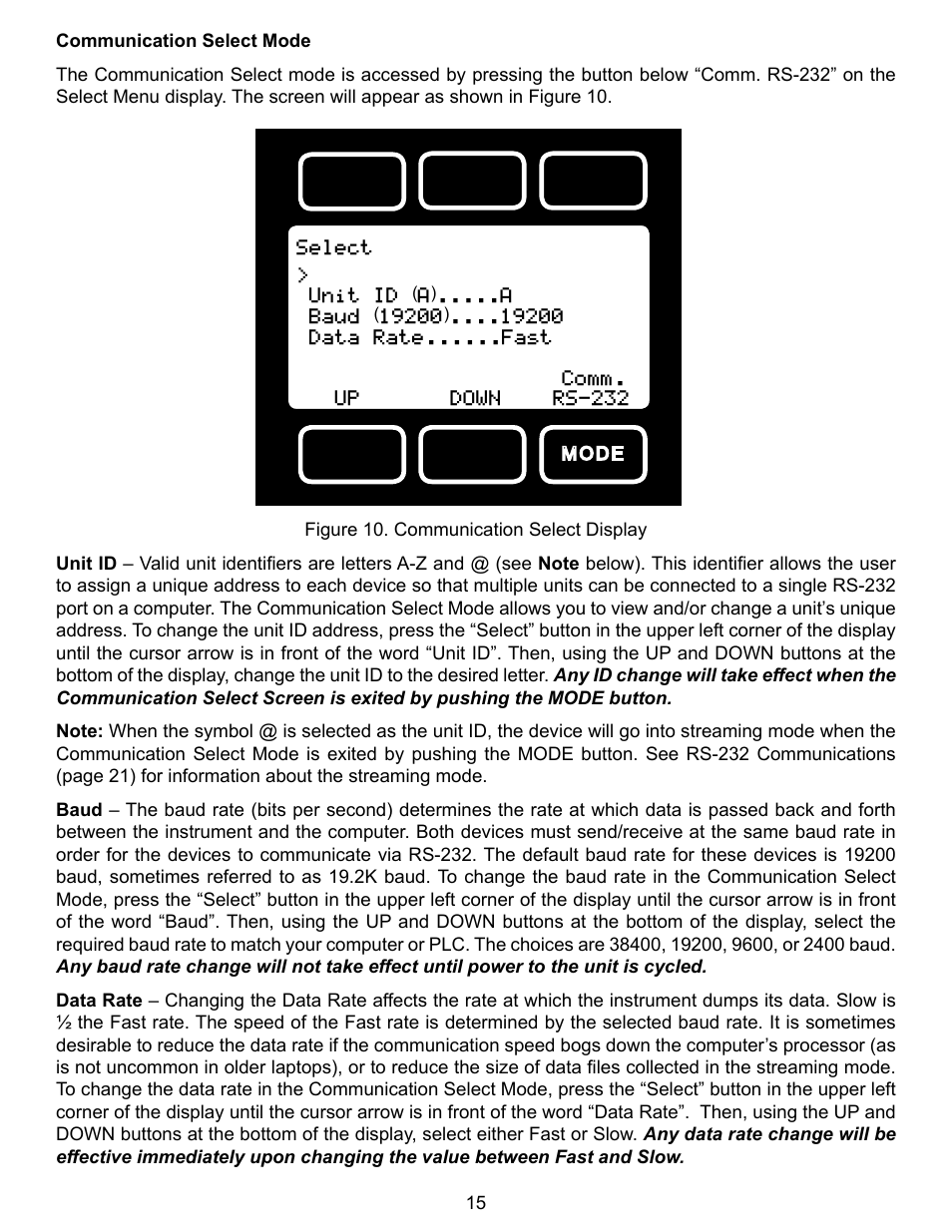 Alicat VC Series Volumetric Flow Controller User Manual | Page 15 / 50