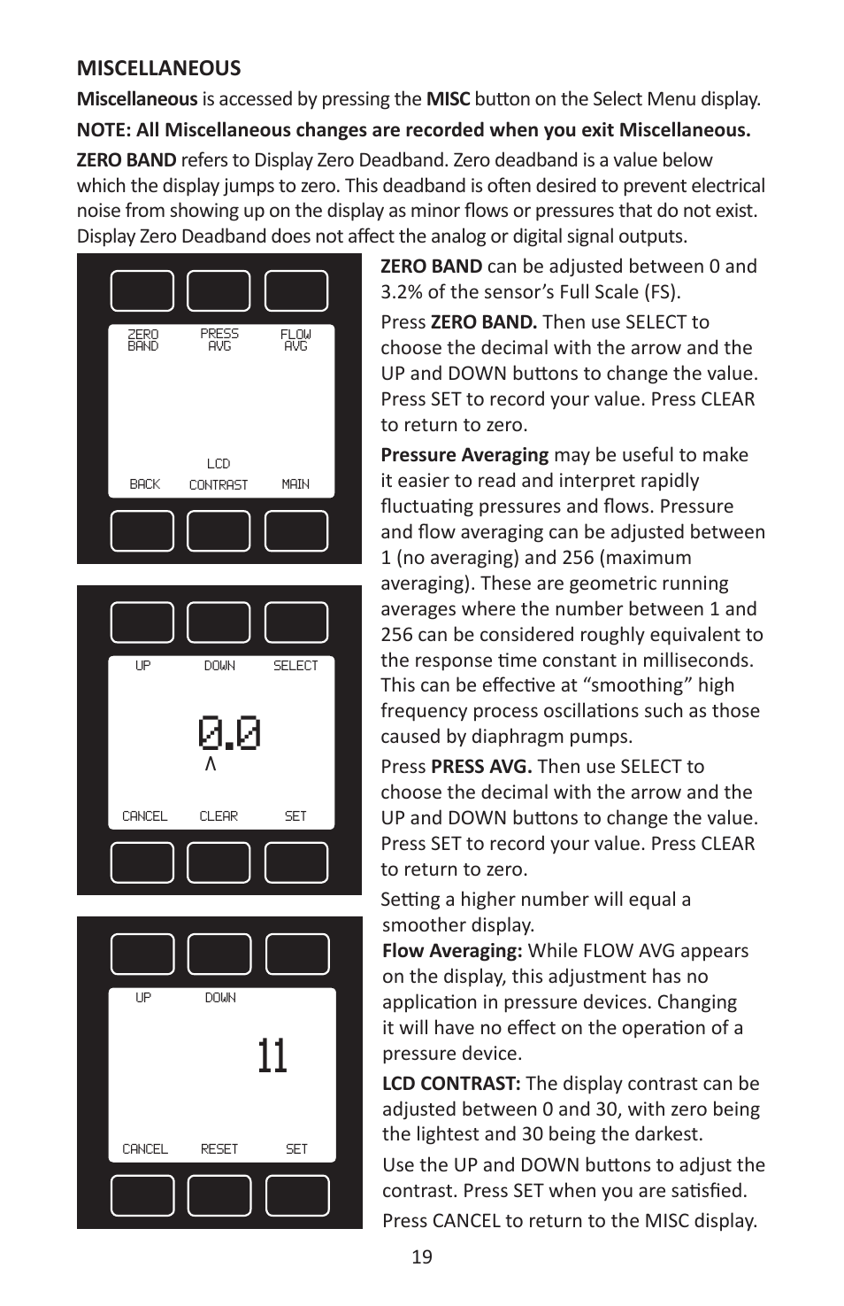 Alicat P Series Pressure Gauge User Manual | Page 19 / 88