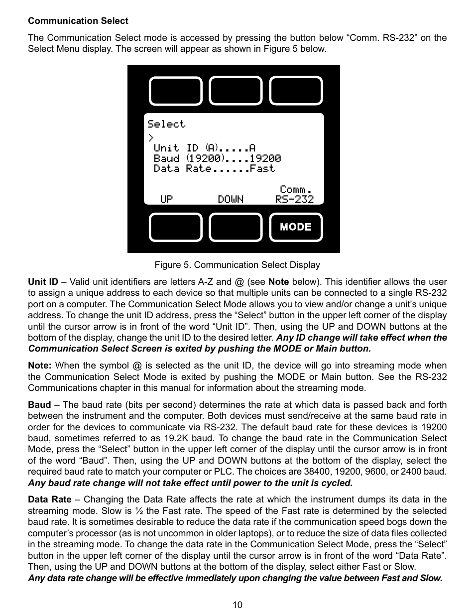 Alicat PCU Portable Calibration Unit User Manual | Page 10 / 27