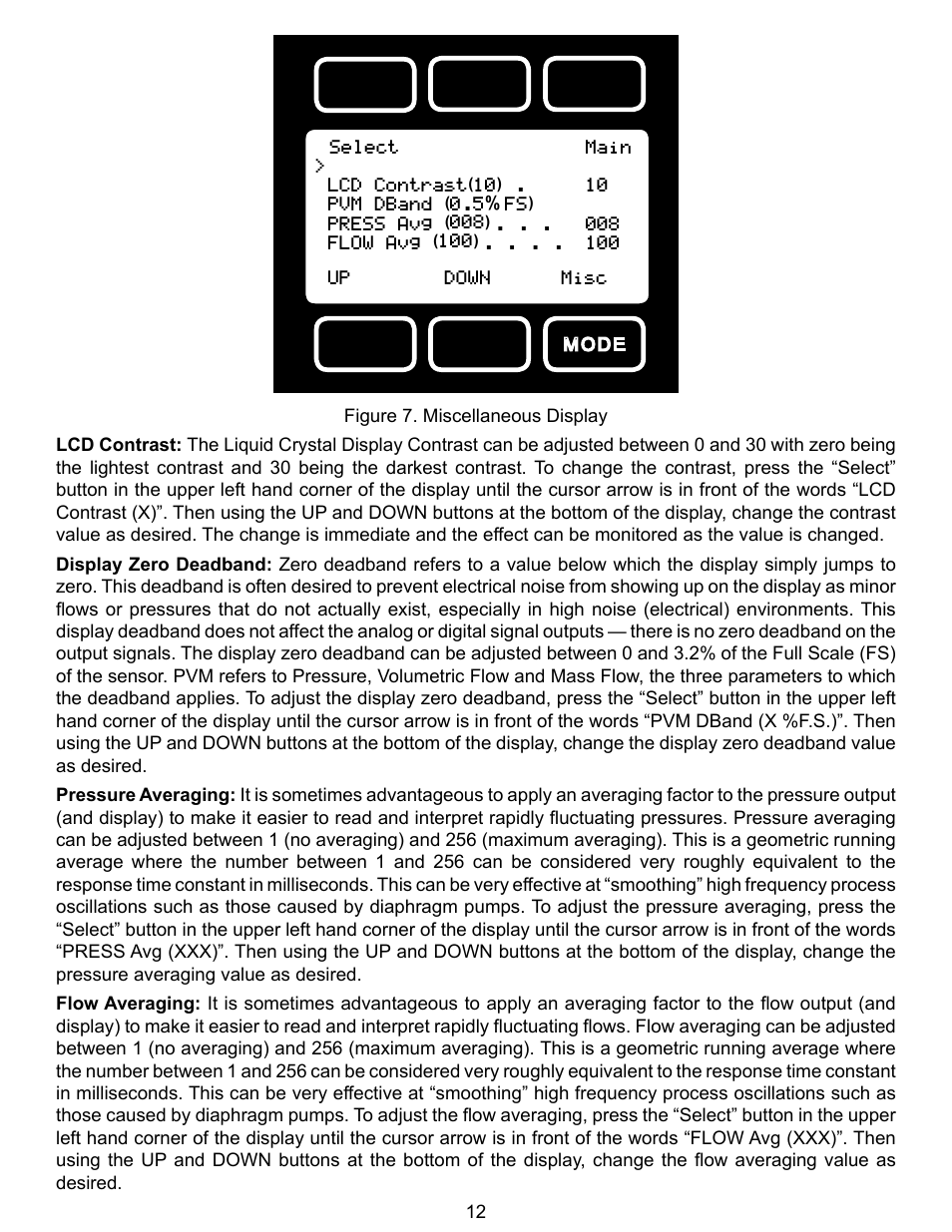 Alicat PCU Portable Calibration Unit User Manual | Page 12 / 27