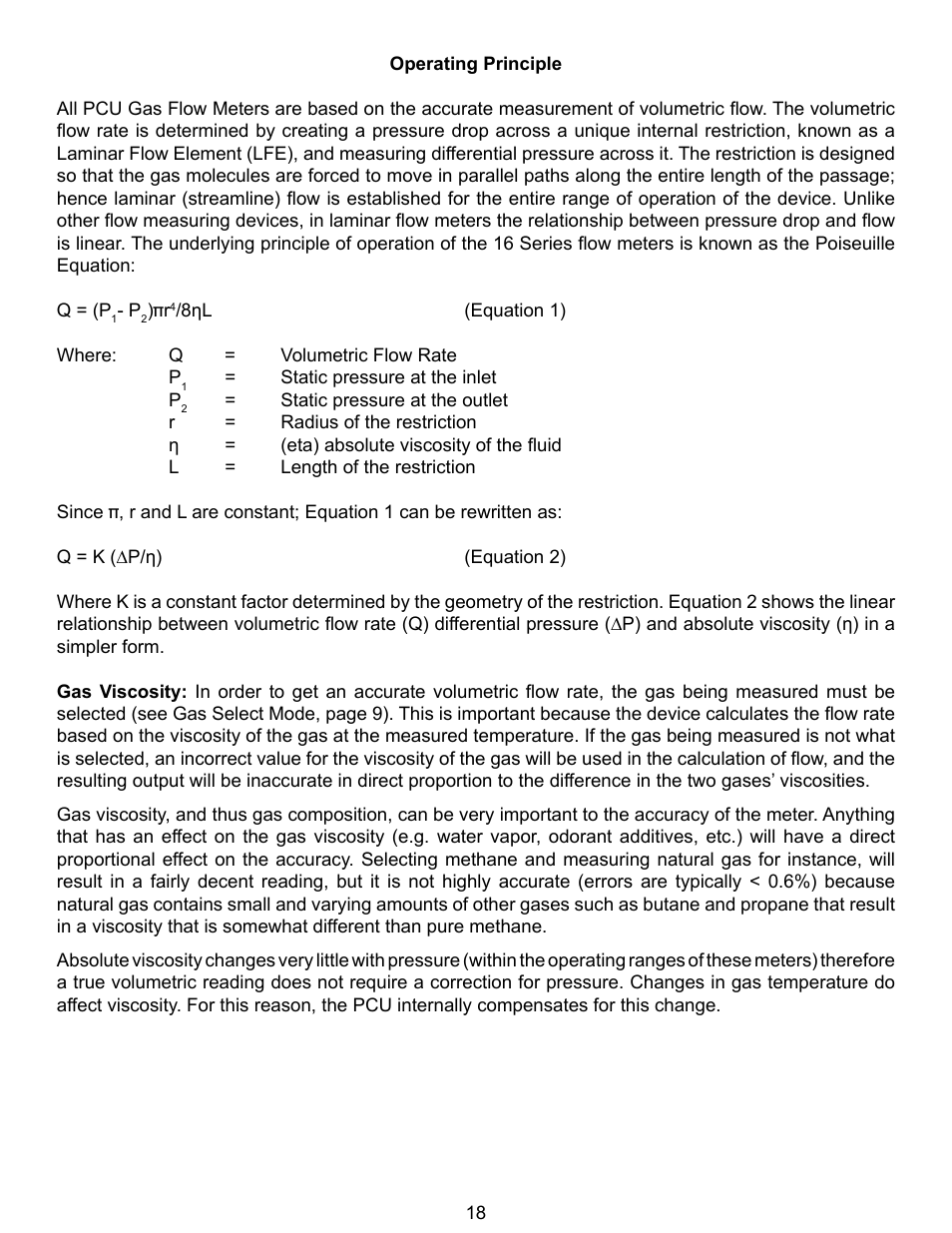 Alicat PCU Portable Calibration Unit User Manual | Page 18 / 27