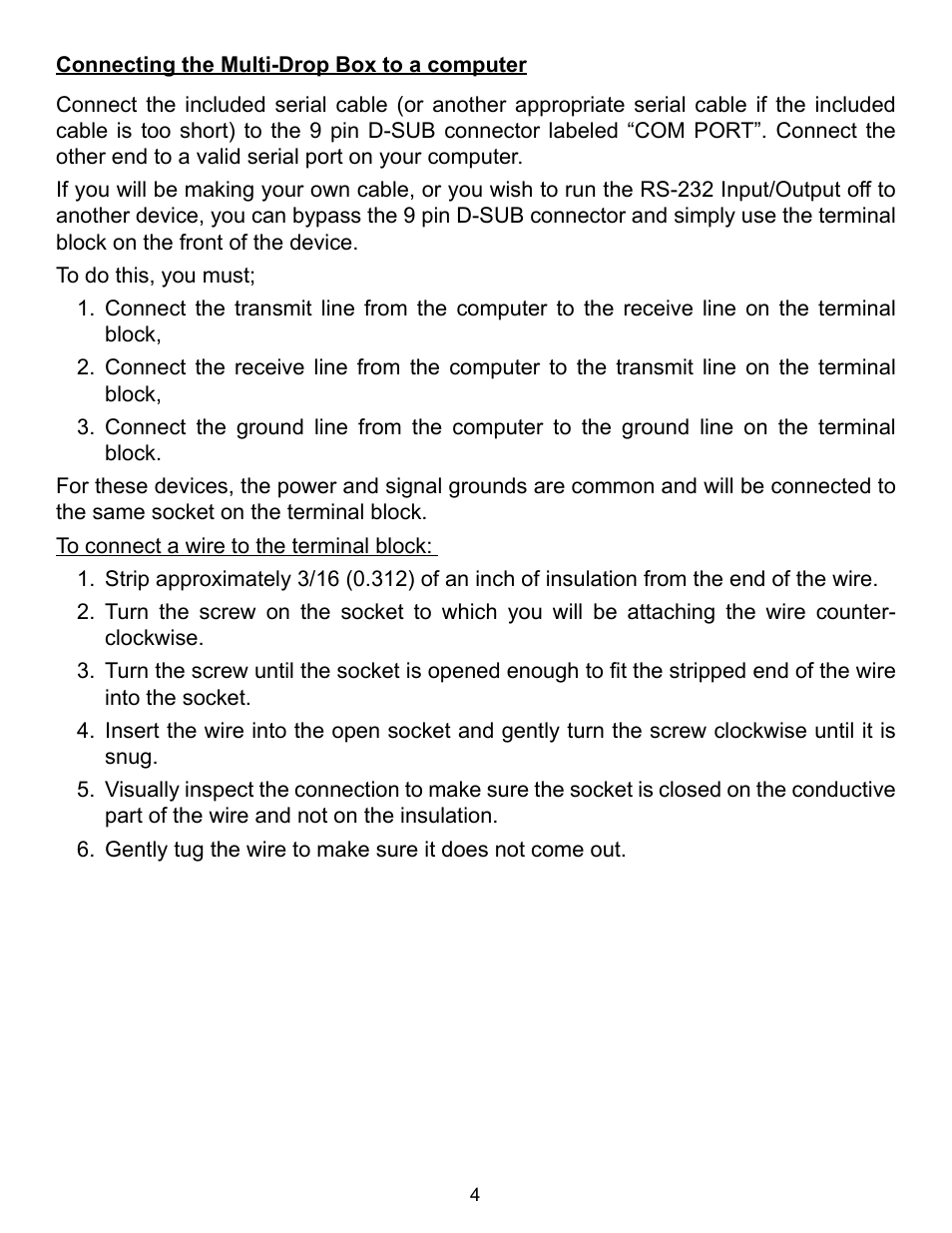 Alicat BB9 User Manual | Page 4 / 7