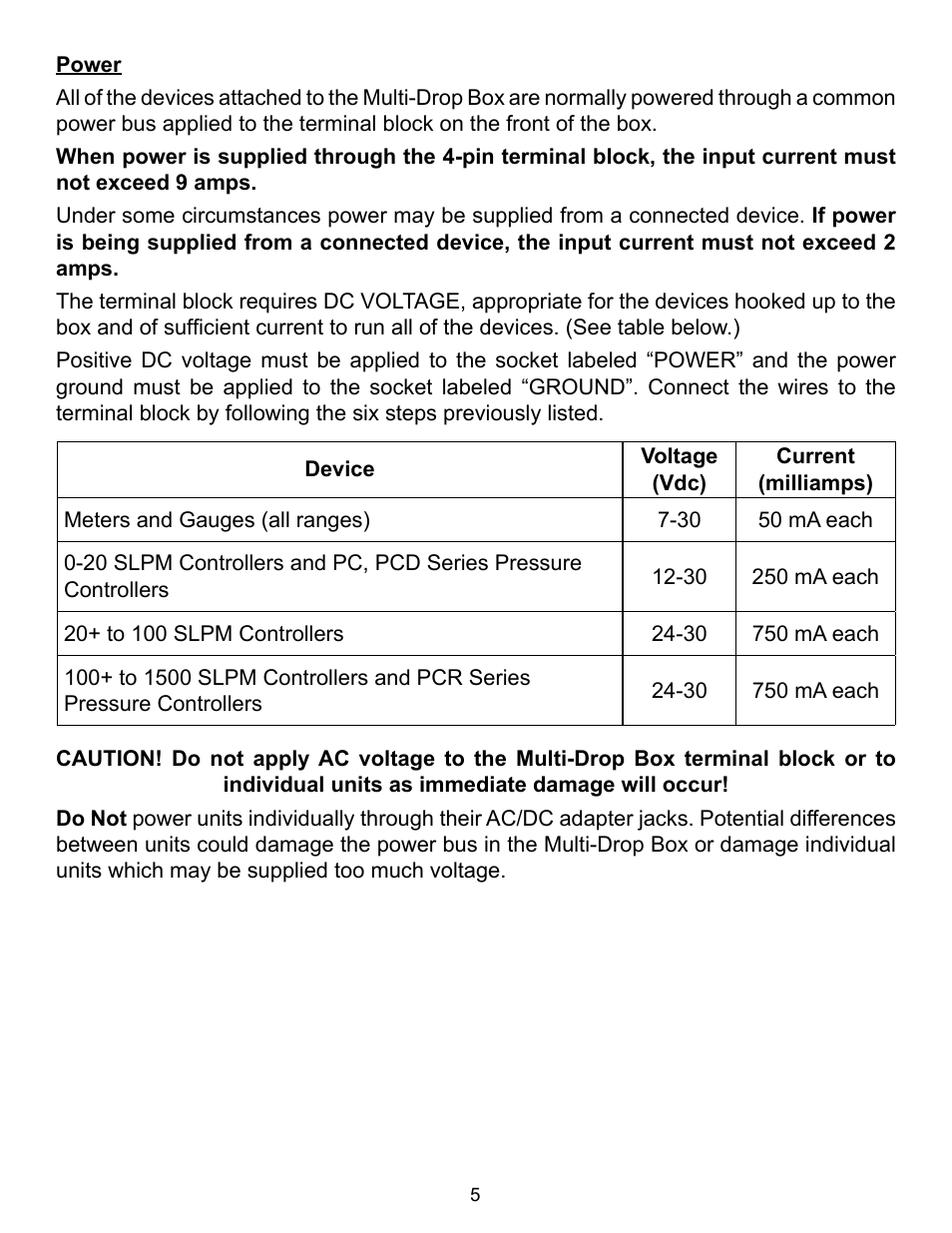 Alicat BB9 User Manual | Page 5 / 7