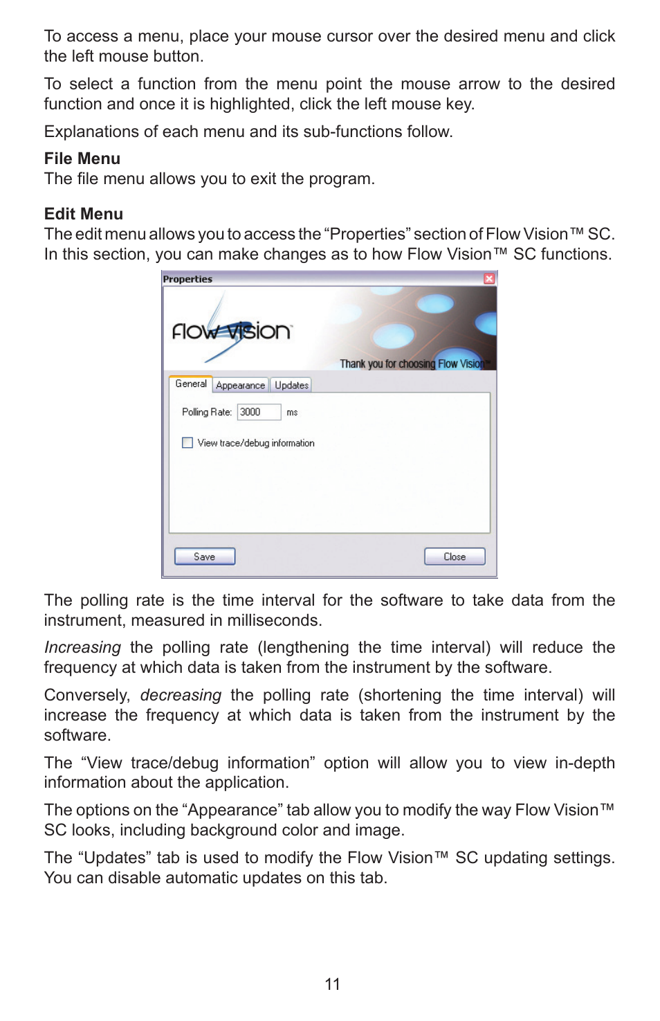 Alicat Flow Vision SC User Manual | Page 11 / 40