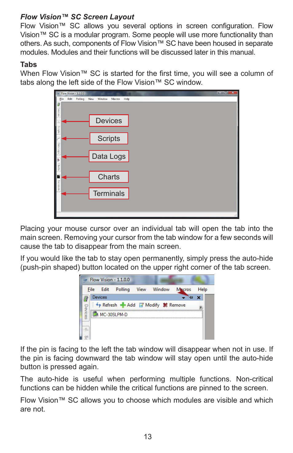 Alicat Flow Vision SC User Manual | Page 13 / 40