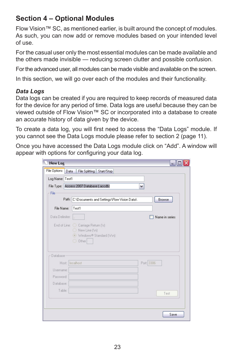 Alicat Flow Vision SC User Manual | Page 23 / 40