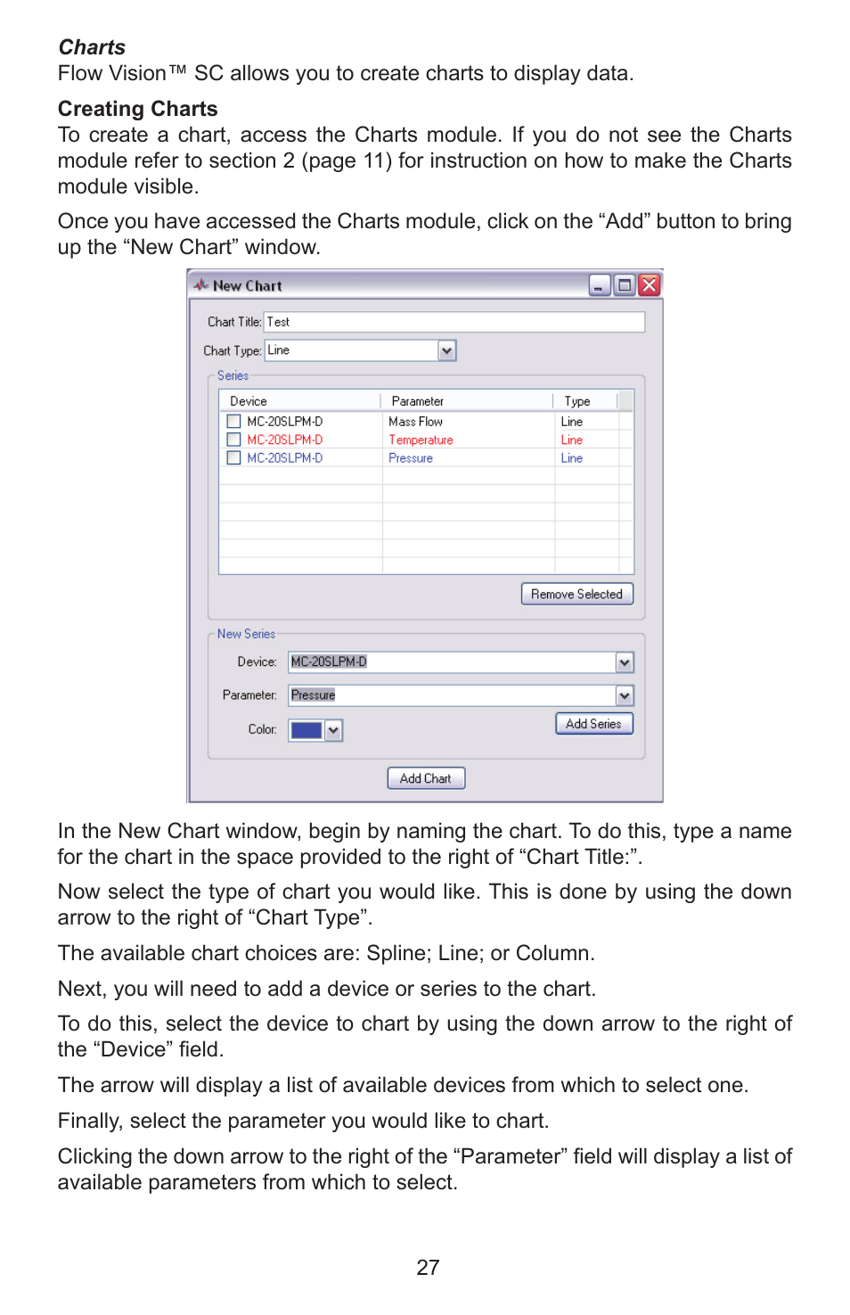 Alicat Flow Vision SC User Manual | Page 27 / 40