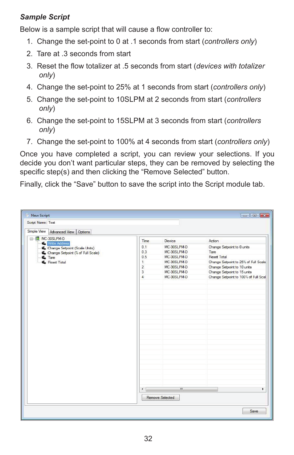 Alicat Flow Vision SC User Manual | Page 32 / 40