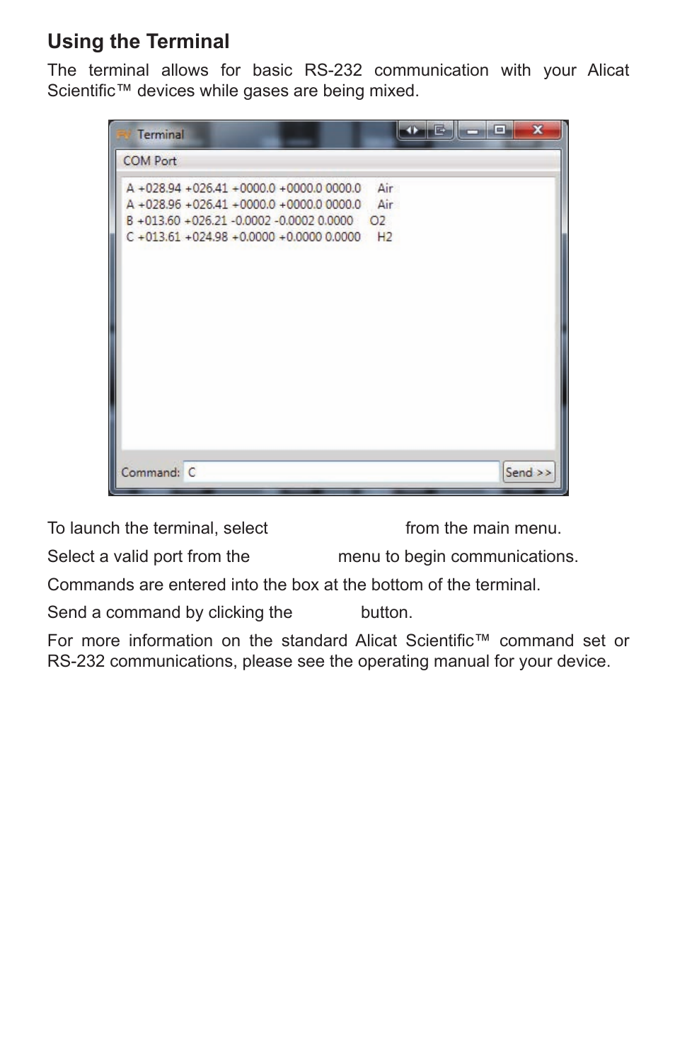 Alicat Flow Vision MX User Manual | Page 11 / 12