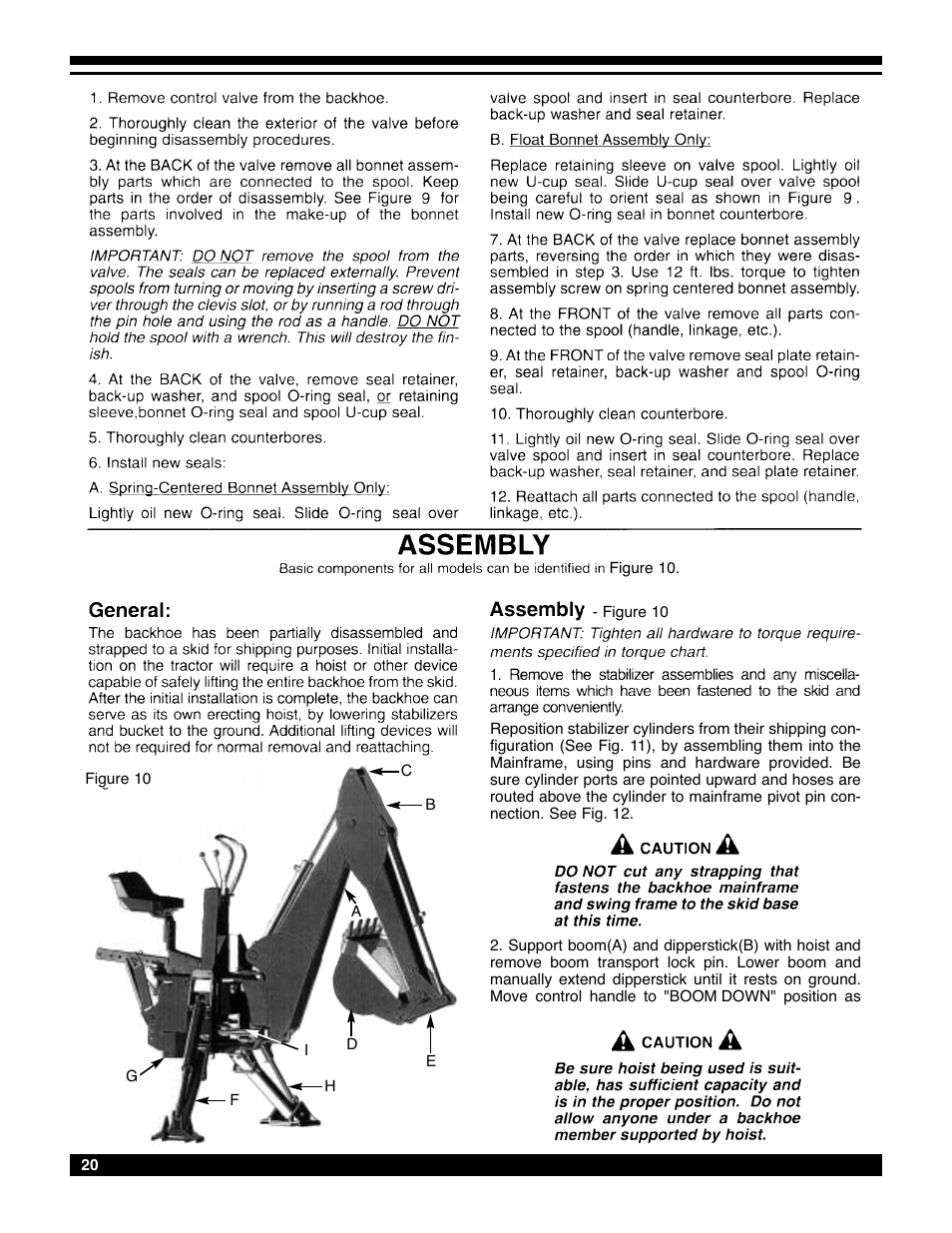 Amerequip 8600 Backhoe User Manual | Page 19 / 55