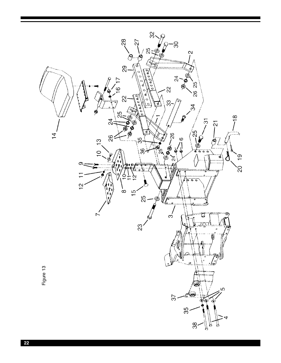 Amerequip 8600 Backhoe User Manual | Page 21 / 55