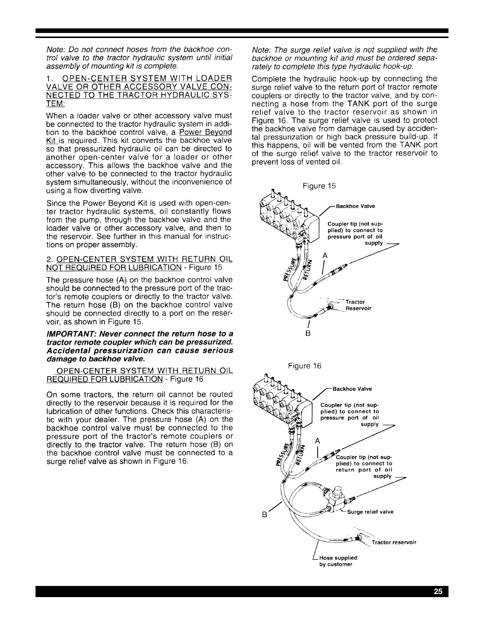 Amerequip 8600 Backhoe User Manual | Page 24 / 55