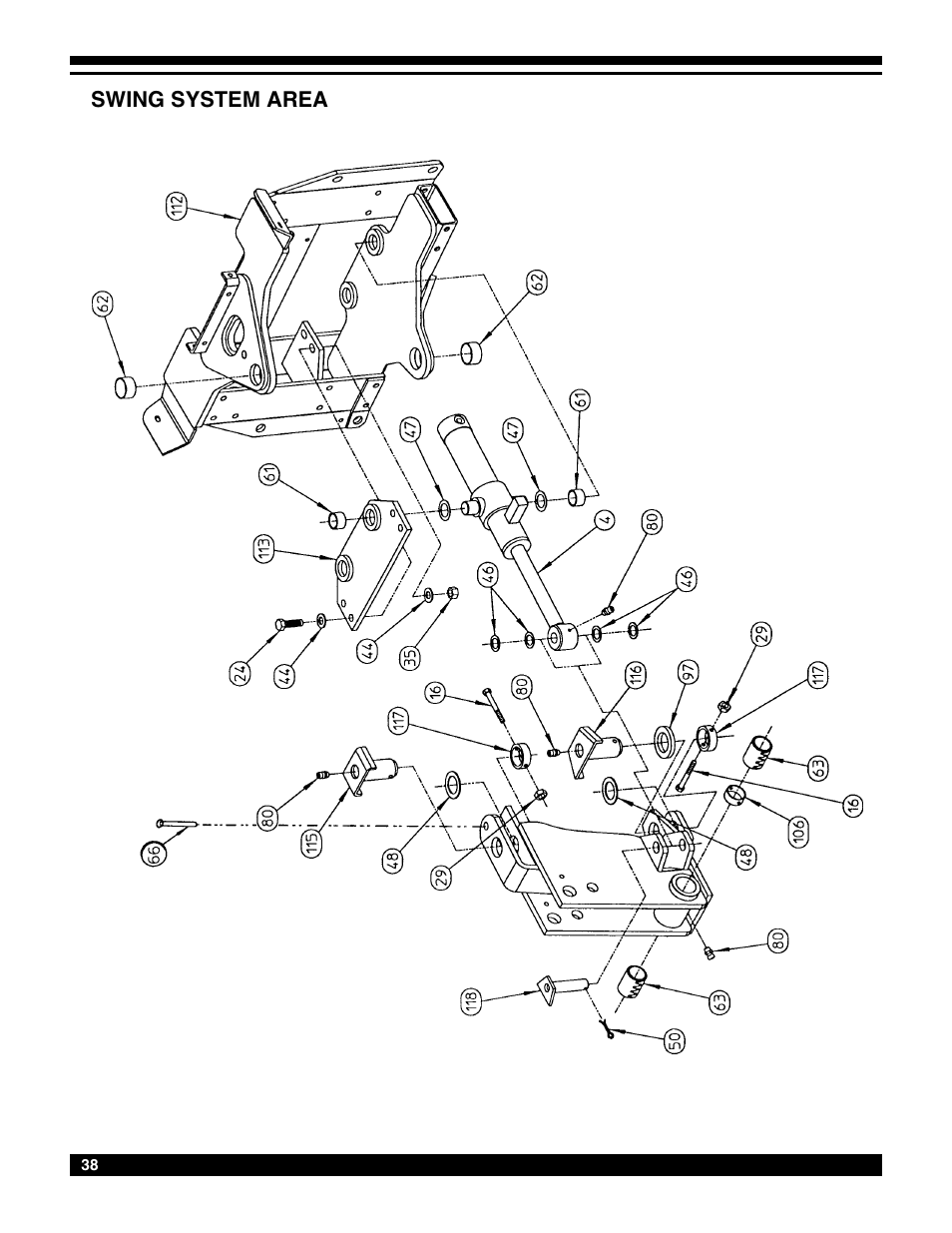 Amerequip 8600 Backhoe User Manual | Page 37 / 55
