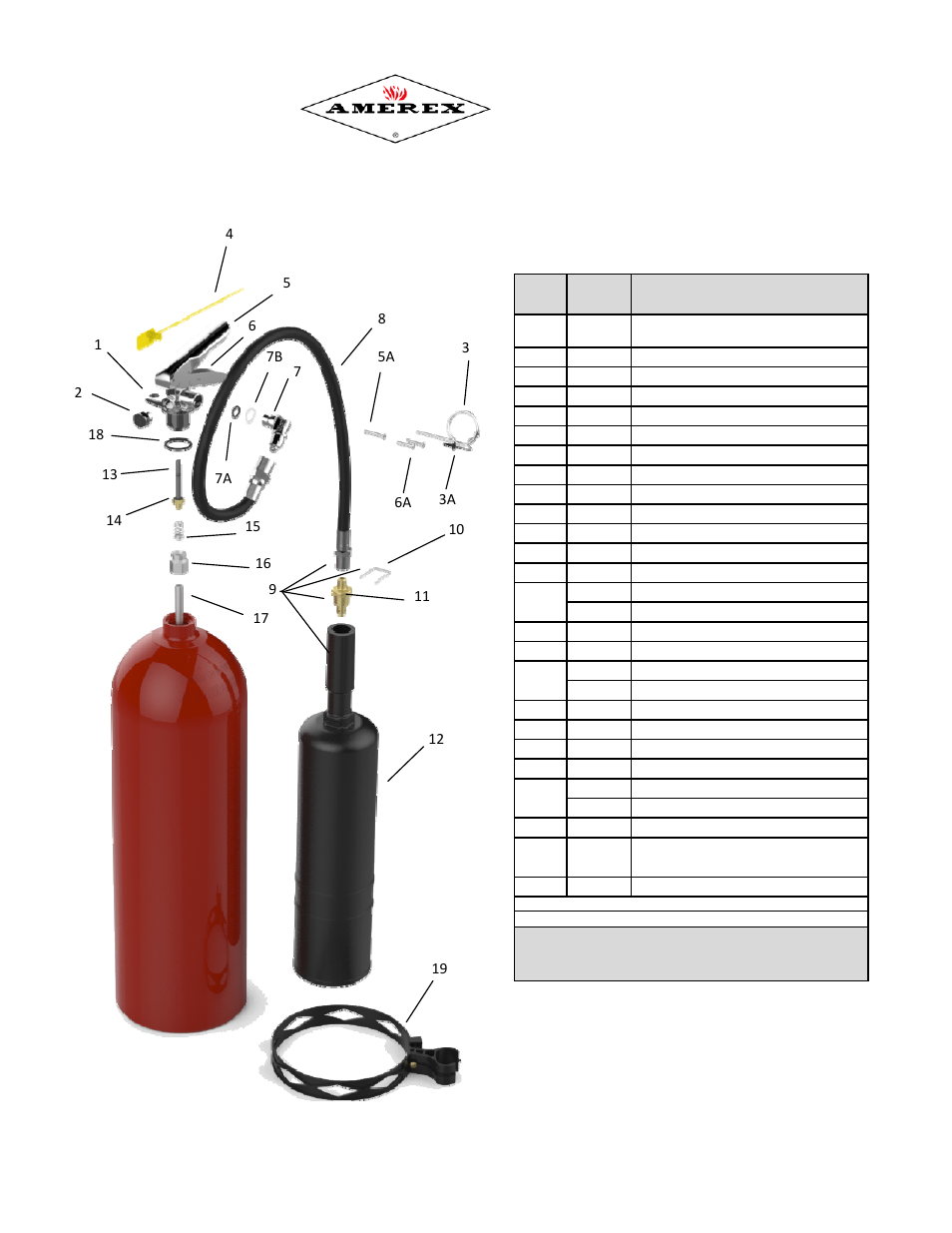 Amerex 05603 User Manual | Page 8 / 8