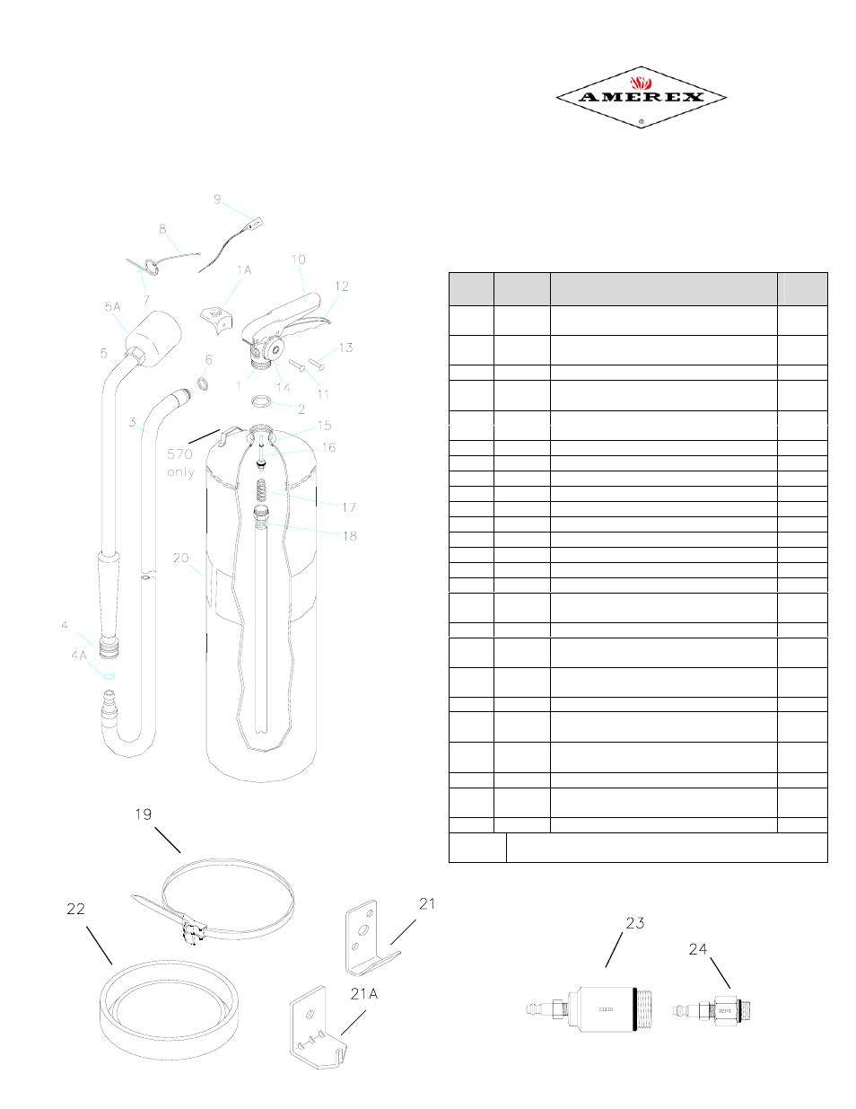 Amerex 08220 User Manual | Page 11 / 12
