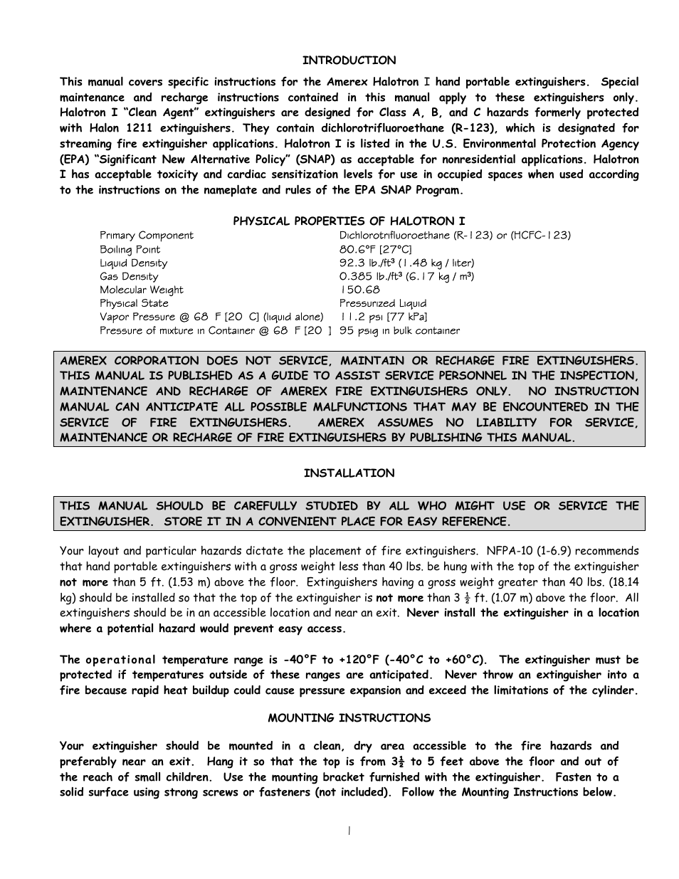 Amerex 14425 User Manual | Page 2 / 8