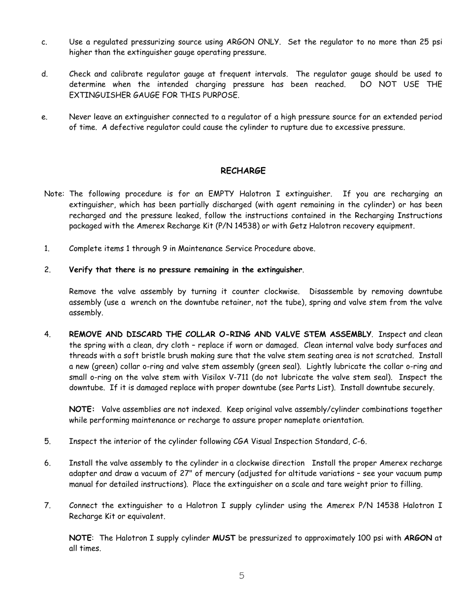 Amerex 14425 User Manual | Page 6 / 8