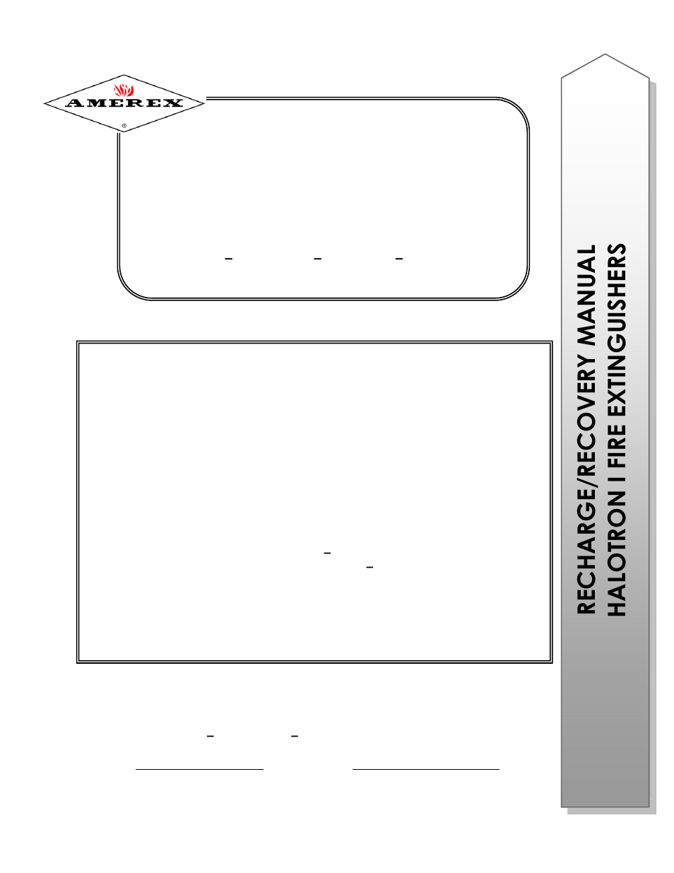 Amerex 14795 User Manual | 16 pages