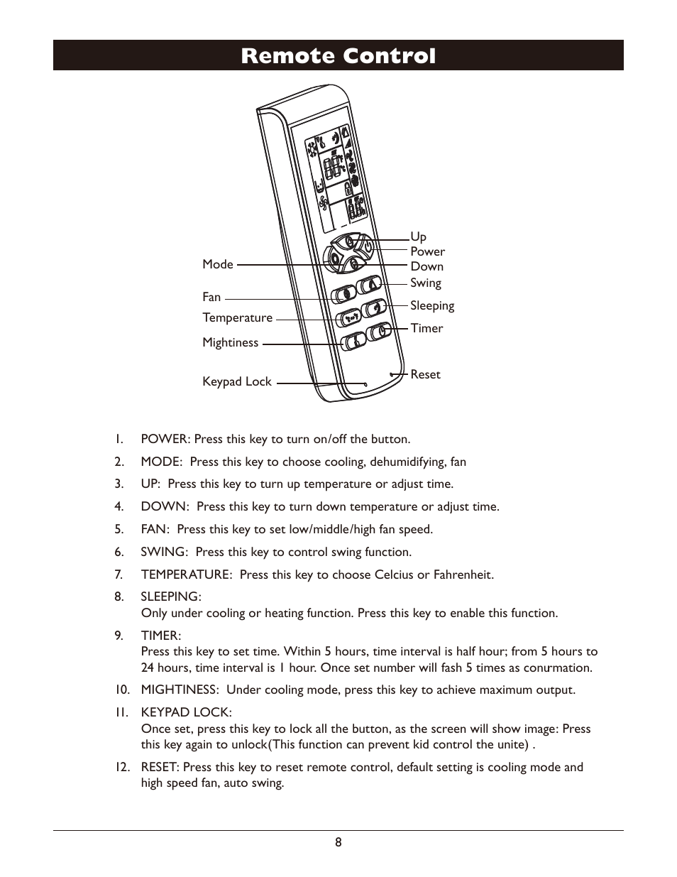 American Comfort ACW613B User Manual | Page 10 / 15