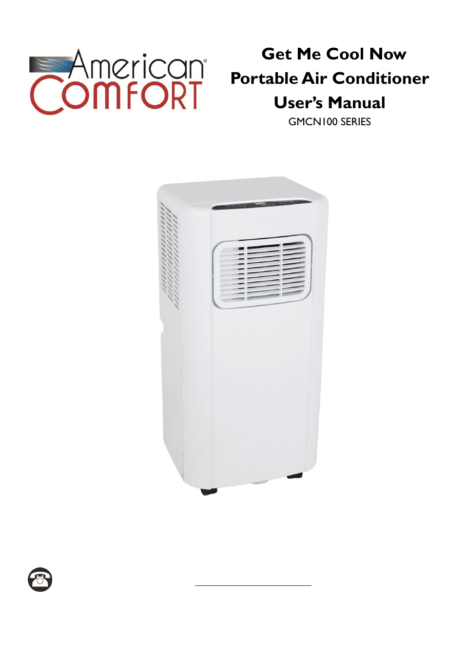 American Comfort GMCN 100 Series User Manual | 12 pages