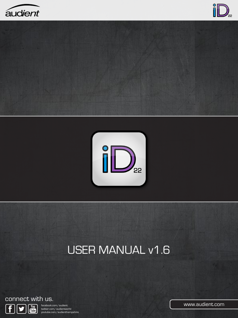 Audient iD22 User Manual | 25 pages