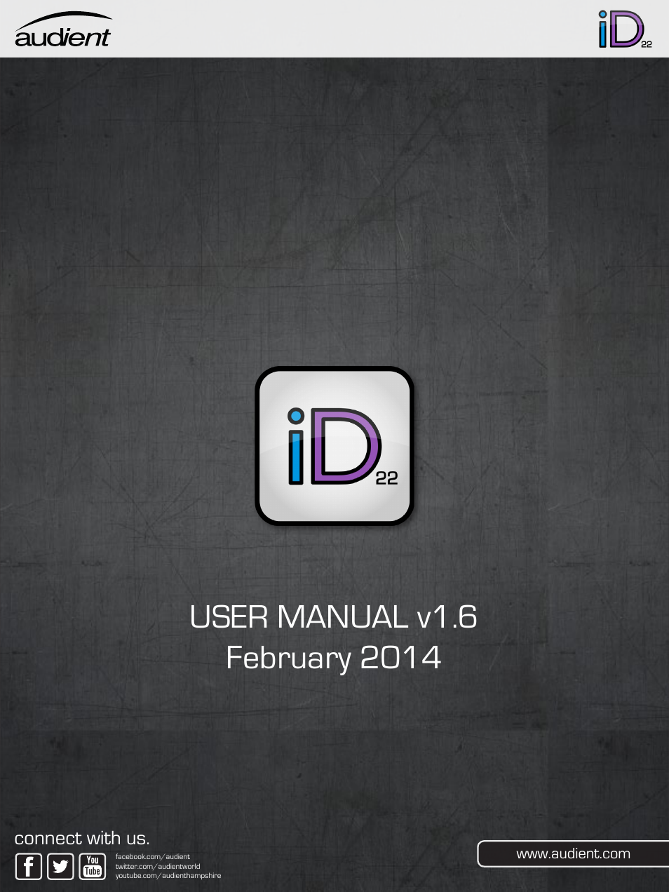 Audient iD22 User Manual | Page 25 / 25