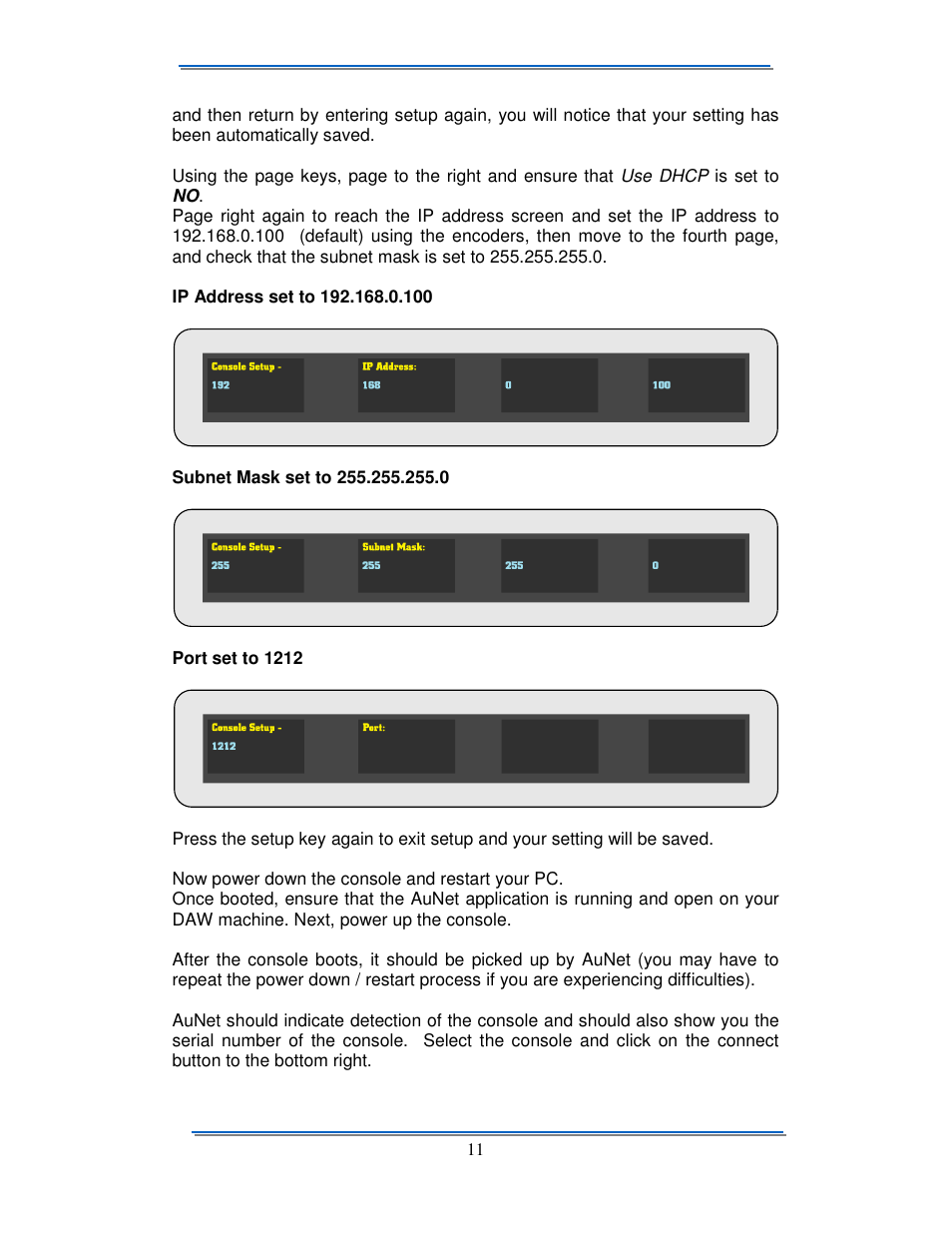 Audient ASP8024 Dual Layer Control Module User Manual | Page 11 / 16