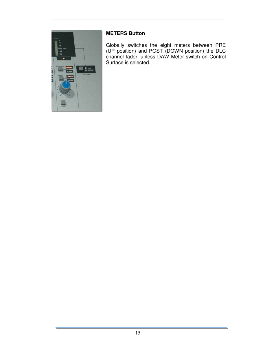 Audient ASP8024 Dual Layer Control Module User Manual | Page 15 / 16