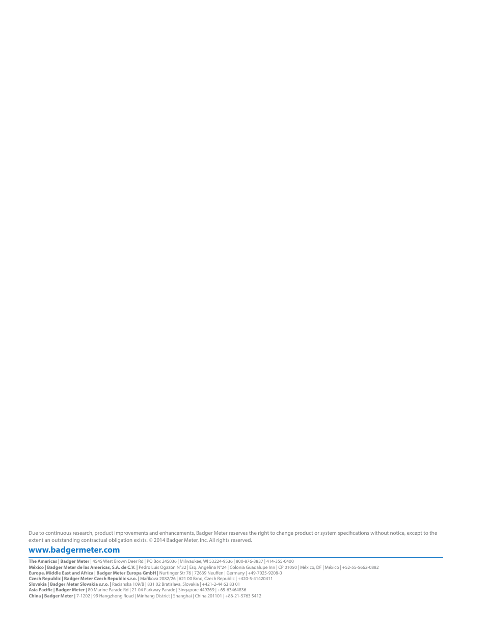 Badger Meter BEACON Software Suite User Manual | Page 2 / 2