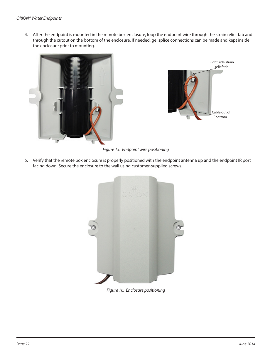 Badger Meter ORION Classic (CE) User Manual | Page 22 / 32