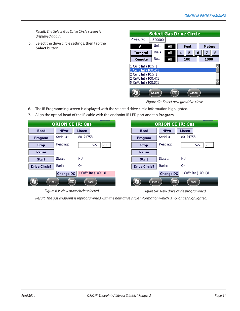 Badger Meter ORION Classic (CE) User Manual | Page 41 / 80