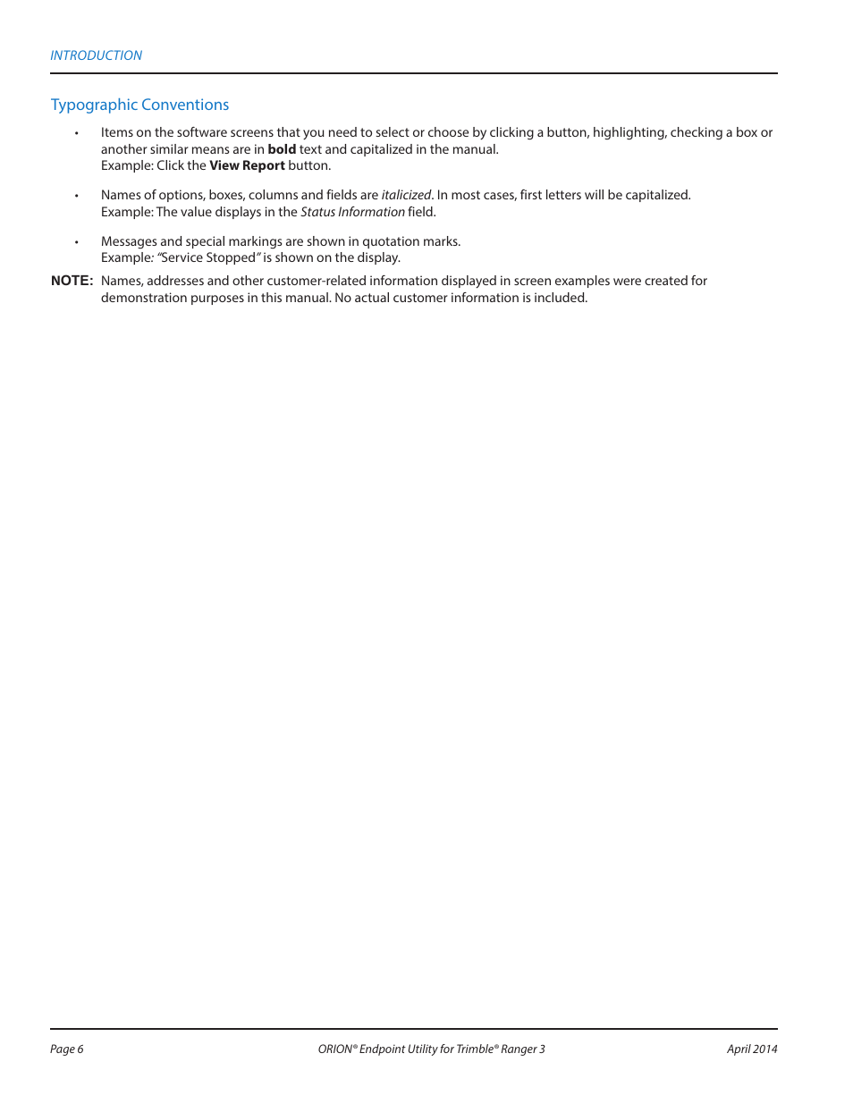 Badger Meter ORION Classic (CE) User Manual | Page 6 / 80