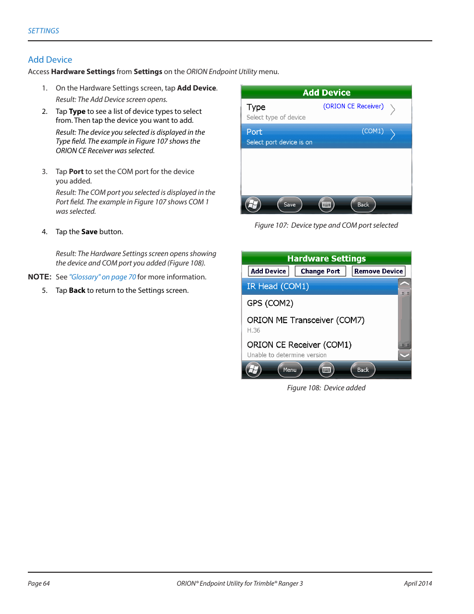 Badger Meter ORION Classic (CE) User Manual | Page 64 / 80