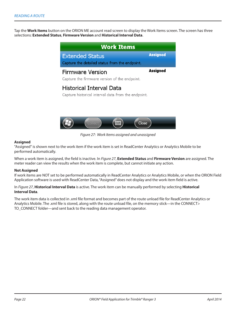 Badger Meter ORION AMR/AMI Hardware Solutions for Gas Utilities User Manual | Page 22 / 96