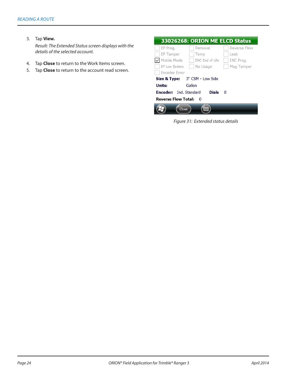 Badger Meter ORION AMR/AMI Hardware Solutions for Gas Utilities User Manual | Page 24 / 96