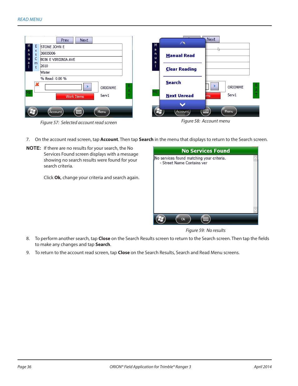Badger Meter ORION AMR/AMI Hardware Solutions for Gas Utilities User Manual | Page 36 / 96