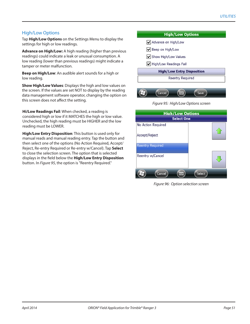 Badger Meter ORION AMR/AMI Hardware Solutions for Gas Utilities User Manual | Page 51 / 96