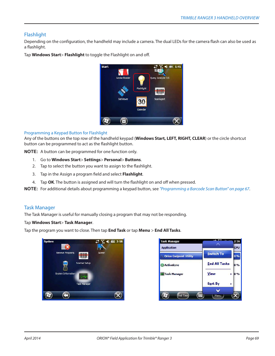 Badger Meter ORION AMR/AMI Hardware Solutions for Gas Utilities User Manual | Page 69 / 96