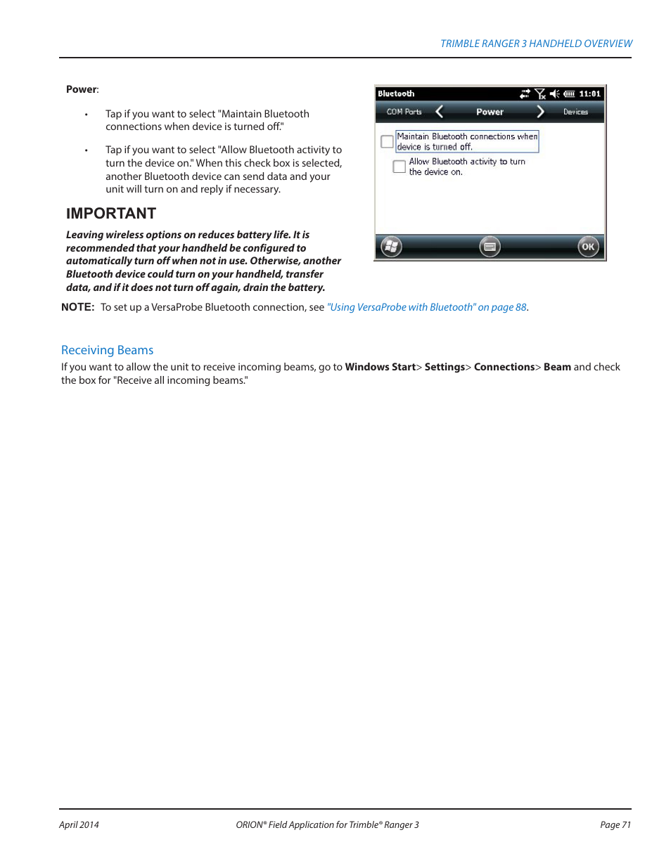 Imnootao i | Badger Meter ORION AMR/AMI Hardware Solutions for Gas Utilities User Manual | Page 71 / 96