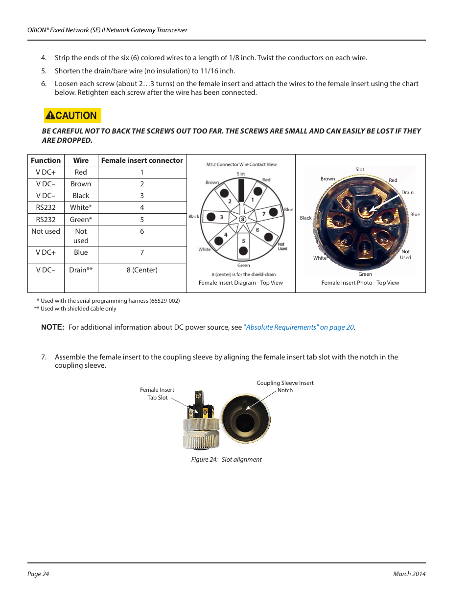 Badger Meter ORION AMR/AMI Hardware Solutions for Gas Utilities User Manual | Page 24 / 48