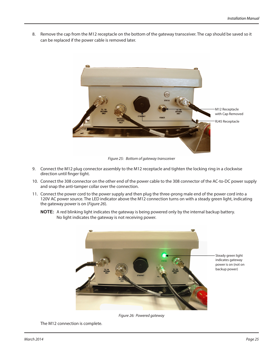 Badger Meter ORION AMR/AMI Hardware Solutions for Gas Utilities User Manual | Page 25 / 48