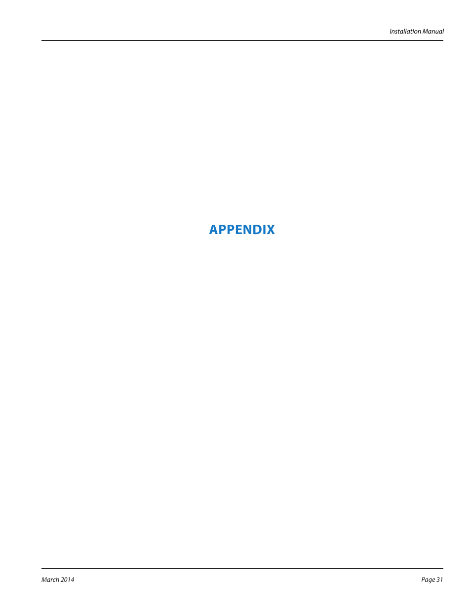 Appendix, Tppendix | Badger Meter ORION AMR/AMI Hardware Solutions for Gas Utilities User Manual | Page 31 / 48
