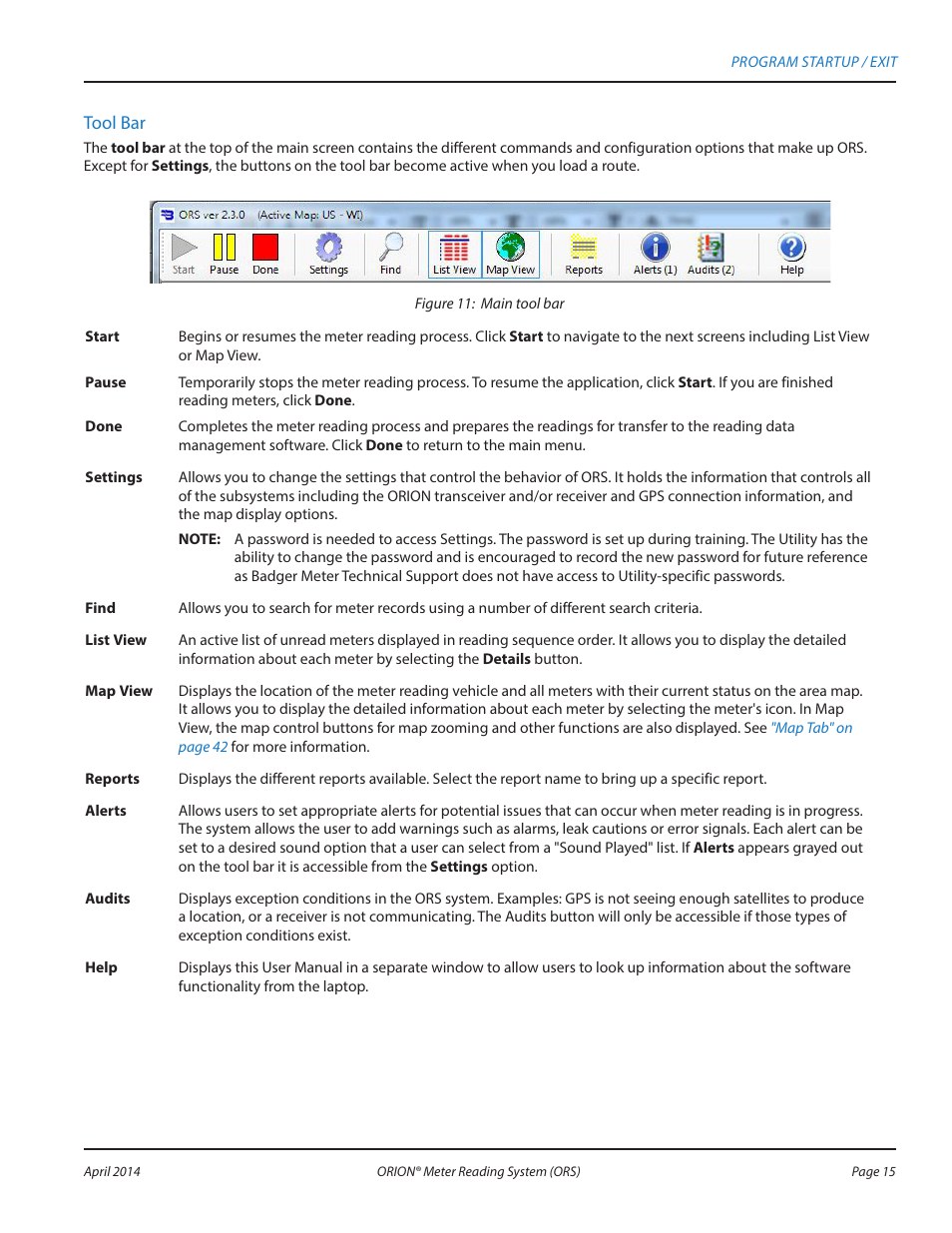 Badger Meter ORION AMR/AMI Hardware Solutions for Gas Utilities User Manual | Page 15 / 72