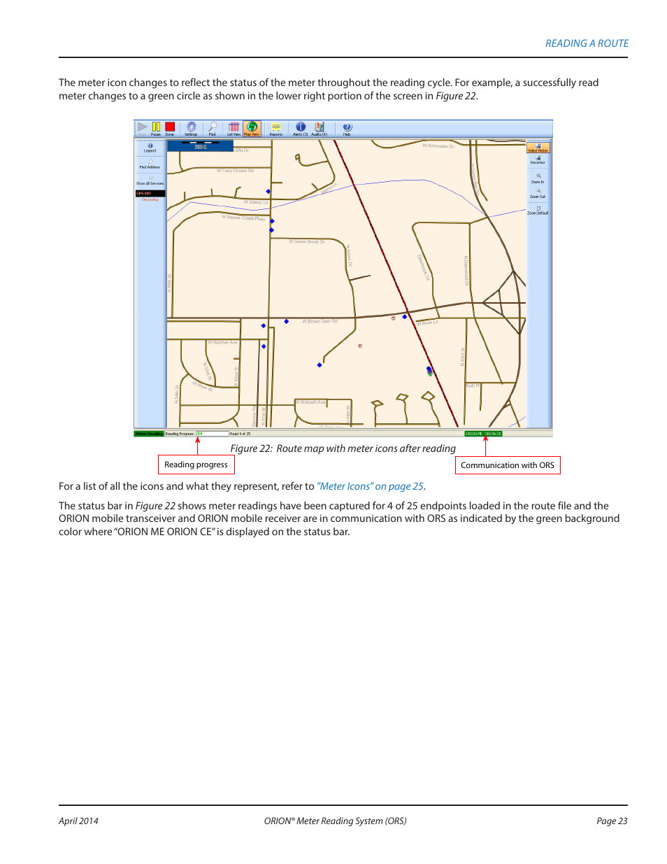 Badger Meter ORION AMR/AMI Hardware Solutions for Gas Utilities User Manual | Page 23 / 72