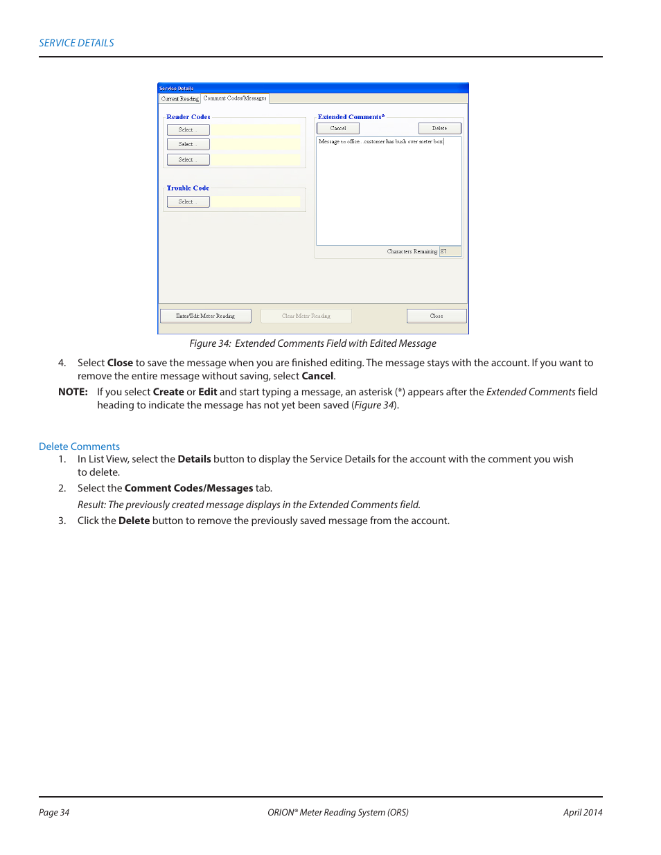 Badger Meter ORION AMR/AMI Hardware Solutions for Gas Utilities User Manual | Page 34 / 72