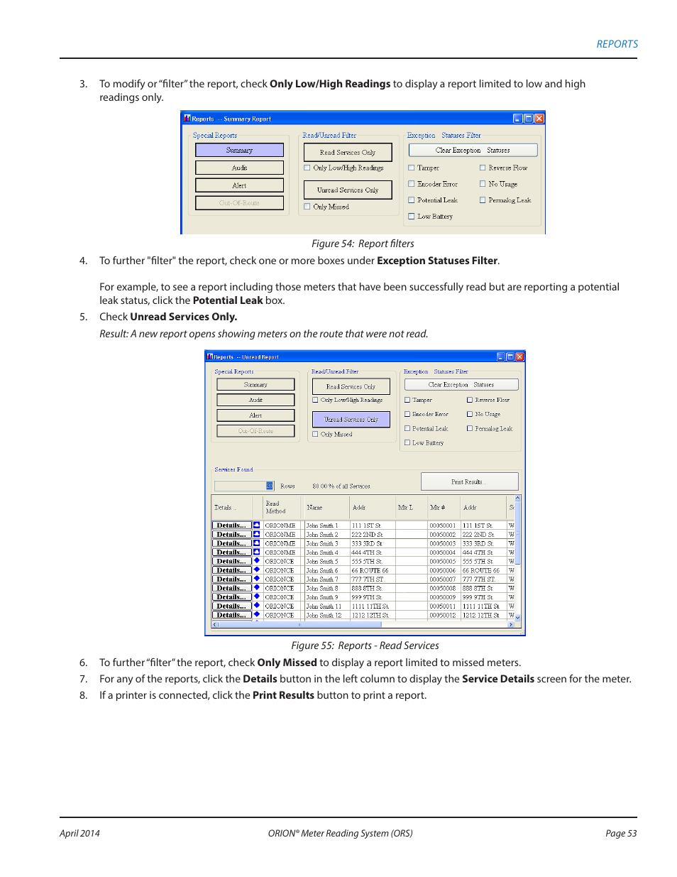 Badger Meter ORION AMR/AMI Hardware Solutions for Gas Utilities User Manual | Page 53 / 72